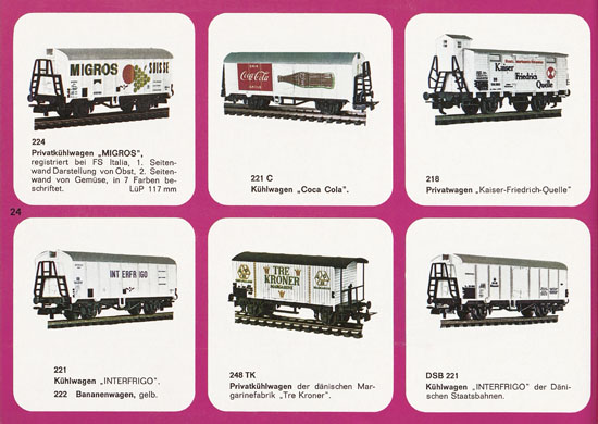 Liliput H0-Modellbahn Katalog 1969