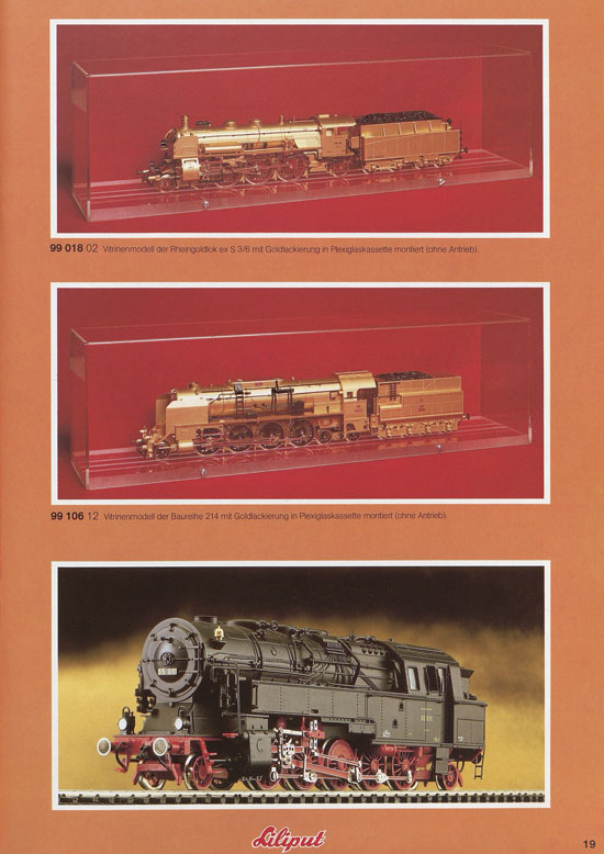 Liliput Modelleisenbahn Katalog 1981