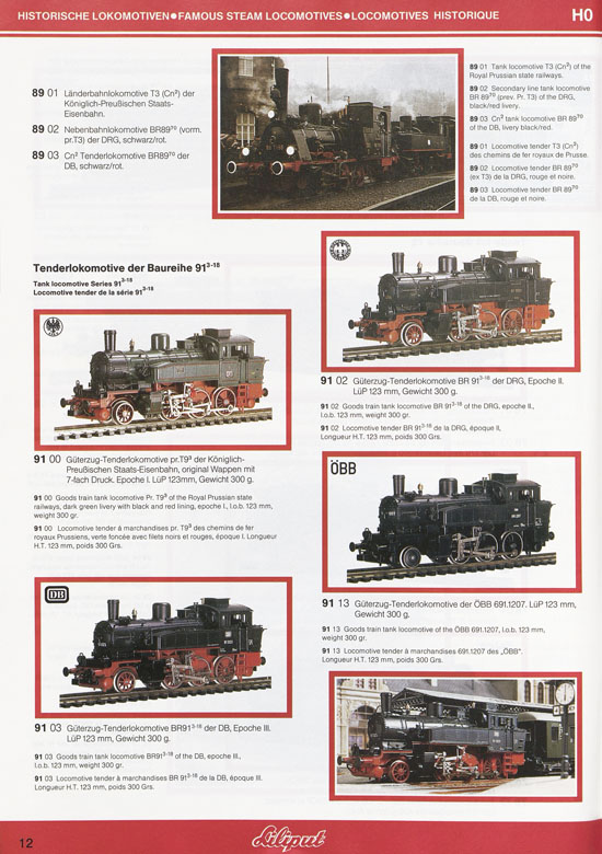 Liliput Modelleisenbahn Katalog 1984