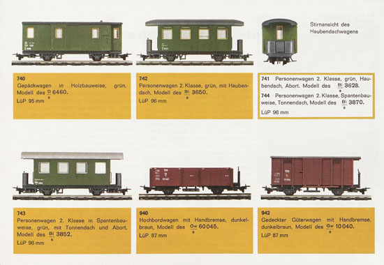 Liliput Schmalspurbahnen H0e 1970