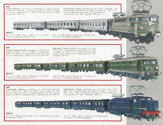 Lima Katalog 1964-1965