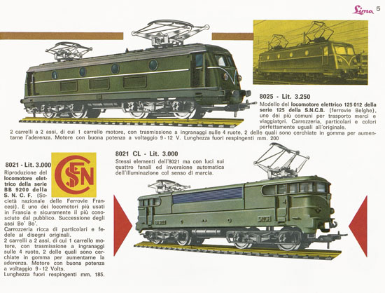 Lima Catalogo 1965-1966