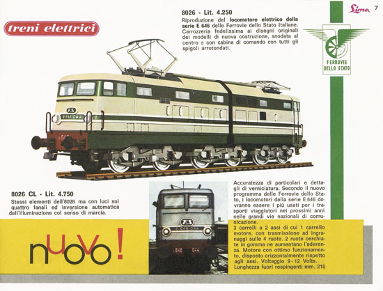 Lima Catalogo 1965-1966