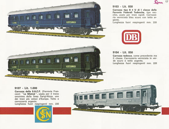 Lima Catalogo 1965-1966