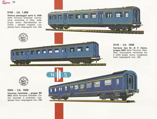 Lima Catalogo 1965-1966