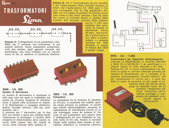 Lima Catalogo 1965-1966