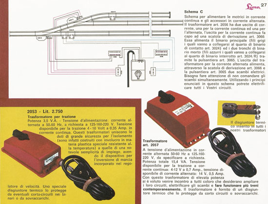 Lima Catalogo 1965-1966