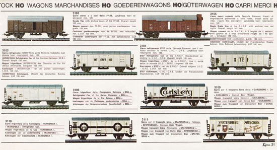 Lima Catalogo 1967-1968