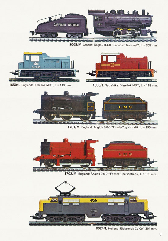 Lima Selection H0 Scale 1975