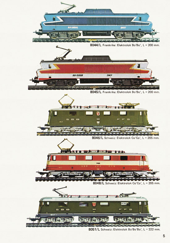 Lima Selection H0 Scale 1975