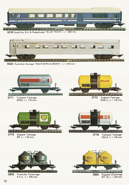 Lima Selection H0 Scale 1975