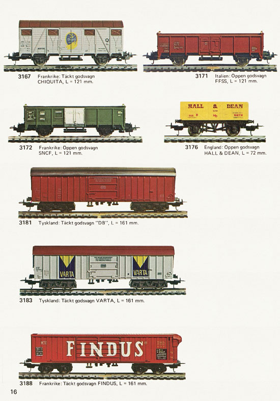 Lima Selection H0 Scale 1975