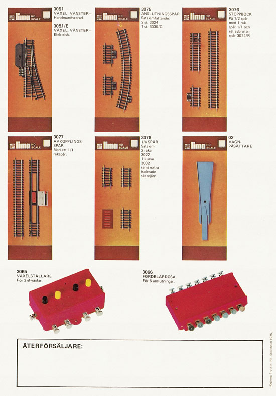 Lima Selection H0 Scale 1975