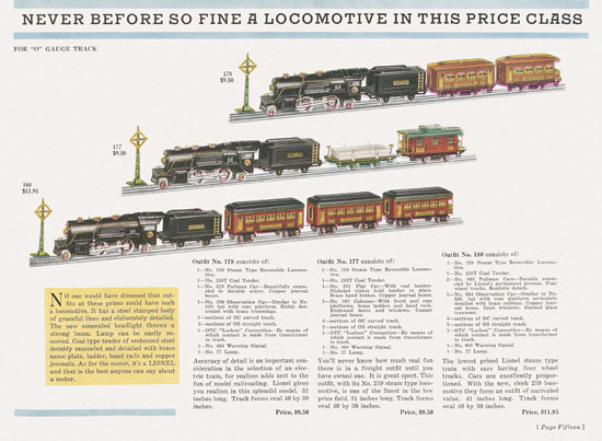 Lionel catalog 1932