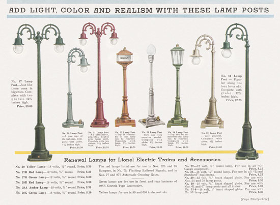 Lionel catalog 1932