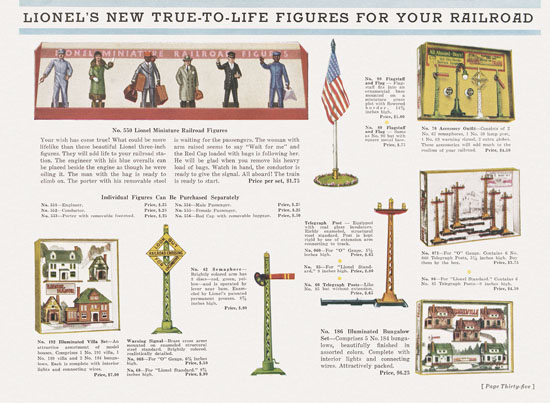 Lionel catalog 1932