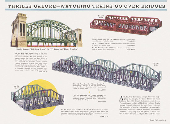 Lionel catalog 1932