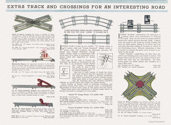 Lionel catalog 1932