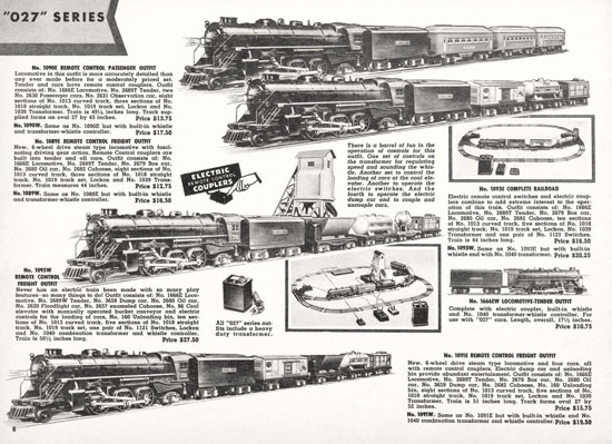 Seite 6 Lionel Katalog 1938, Lionel catalog 1938