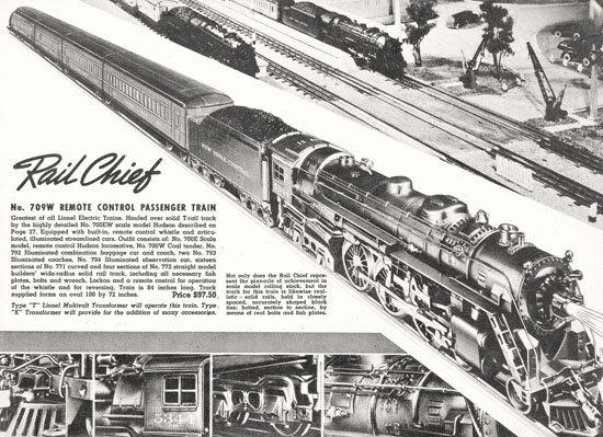 Seite 15 Lionel Katalog 1938, Lionel catalog 1938