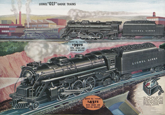 Lionel Katalog 1948