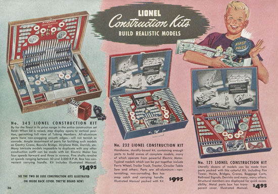 Lionel Katalog 1948