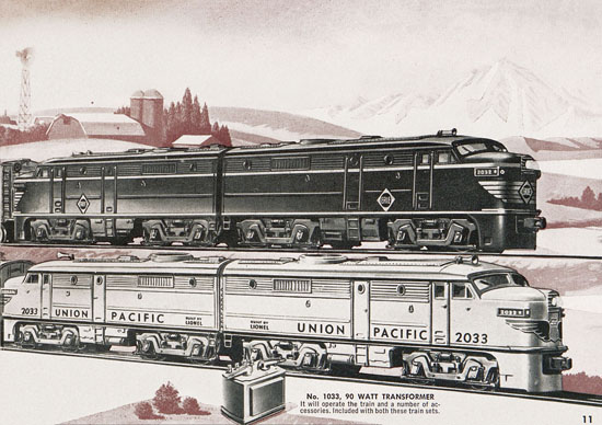 Lionel Consumer Pocket-Catalog 1953