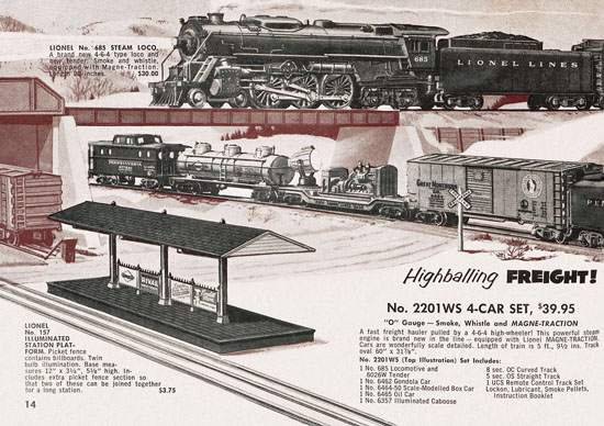 Lionel Consumer Pocket-Catalog 1953