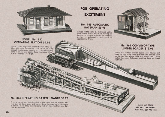 Lionel Consumer Pocket-Catalog 1953