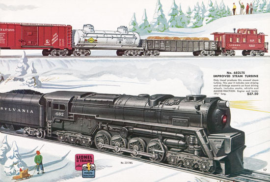 Seite 17 Lionel Katalog 1954,Lionel Katalog 1954, Lionel Modelleisenbahn Spur 0, Lionel trains, Lionel 0 Gauge, Lionel catalog, Lionel catalogue, Lionel railways