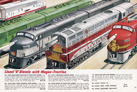 Seite 31 Lionel Katalog 1954,Lionel Katalog 1954, Lionel Modelleisenbahn Spur 0, Lionel trains, Lionel 0 Gauge, Lionel catalog, Lionel catalogue, Lionel railways