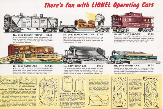 Seite 34 Lionel Katalog 1954,Lionel Katalog 1954, Lionel Modelleisenbahn Spur 0, Lionel trains, Lionel 0 Gauge, Lionel catalog, Lionel catalogue, Lionel railways