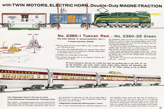 Lionel Katalog 1956