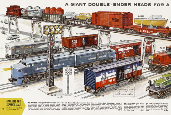 Lionel Katalog 1958,Lionel Katalog 1958, Lionel Modelleisenbahn Spur 0, Lionel trains, Lionel 0 Gauge, Lionel catalog, Lionel catalogue, Lionel railways