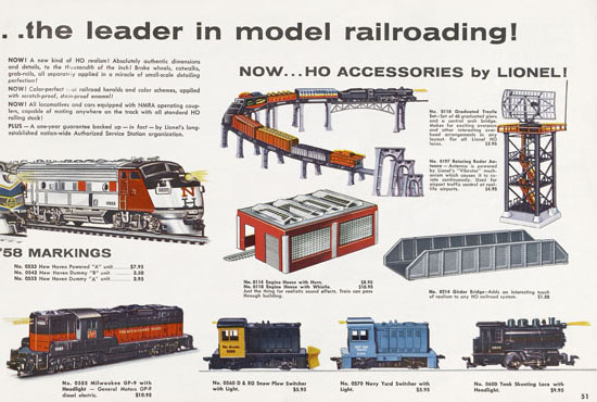 Lionel Katalog 1958,Lionel Katalog 1958, Lionel Modelleisenbahn Spur 0, Lionel trains, Lionel 0 Gauge, Lionel catalog, Lionel catalogue, Lionel railways