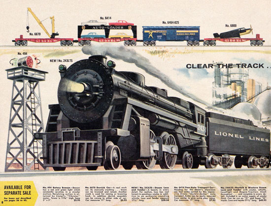 Seite 8 Lionel Katalog 1960, Lionel Modelleisenbahn Spur 0, Lionel trains, Lionel 0 Gauge, Lionel catalog, Lionel catalogue, Lionel railways