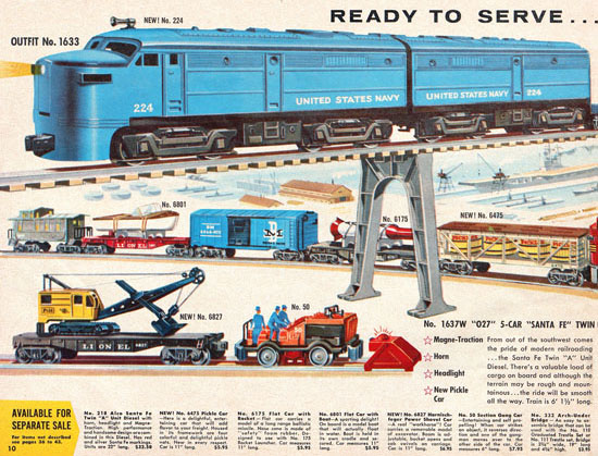 Seite 10 Lionel Katalog 1960, Lionel Modelleisenbahn Spur 0, Lionel trains, Lionel 0 Gauge, Lionel catalog, Lionel catalogue, Lionel railways