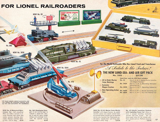 Seite 17 Lionel Katalog 1960, Lionel Modelleisenbahn Spur 0, Lionel trains, Lionel 0 Gauge, Lionel catalog, Lionel catalogue, Lionel railways