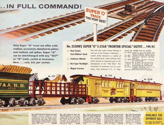 Seite 19 Lionel Katalog 1960, Lionel Modelleisenbahn Spur 0, Lionel trains, Lionel 0 Gauge, Lionel catalog, Lionel catalogue, Lionel railways