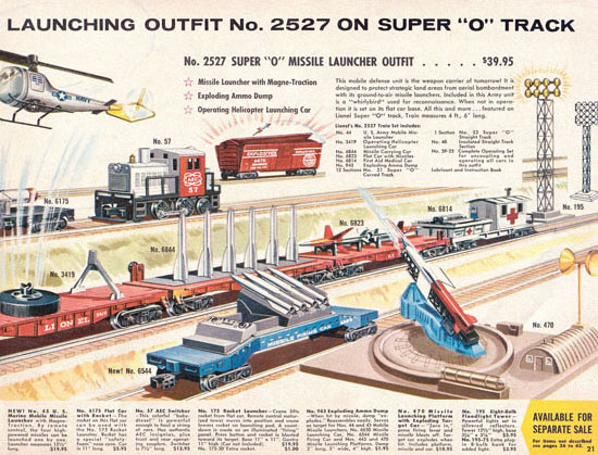 Seite 21 Lionel Katalog 1960, Lionel Modelleisenbahn Spur 0, Lionel trains, Lionel 0 Gauge, Lionel catalog, Lionel catalogue, Lionel railways