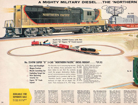 Seite 24 Lionel Katalog 1960, Lionel Modelleisenbahn Spur 0, Lionel trains, Lionel 0 Gauge, Lionel catalog, Lionel catalogue, Lionel railways