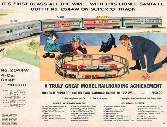 Seite 31 Lionel Katalog 1960, Lionel Modelleisenbahn Spur 0, Lionel trains, Lionel 0 Gauge, Lionel catalog, Lionel catalogue, Lionel railways