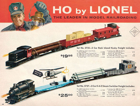 Seite 44 Lionel Katalog 1960, Lionel Modelleisenbahn Spur 0, Lionel trains, Lionel 0 Gauge, Lionel catalog, Lionel catalogue, Lionel railways
