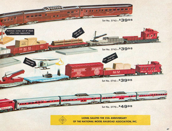Seite 47 Lionel Katalog 1960, Lionel Modelleisenbahn Spur 0, Lionel trains, Lionel 0 Gauge, Lionel catalog, Lionel catalogue, Lionel railways
