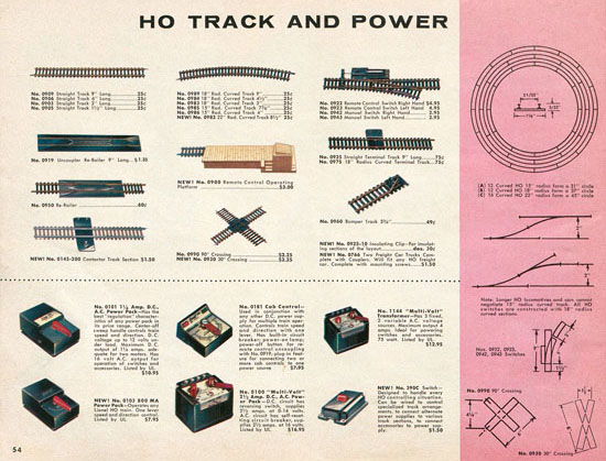 Seite 54 Lionel Katalog 1960, Lionel Modelleisenbahn Spur 0, Lionel trains, Lionel 0 Gauge, Lionel catalog, Lionel catalogue, Lionel railways