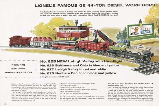 Lionel Consumer catalog 1957