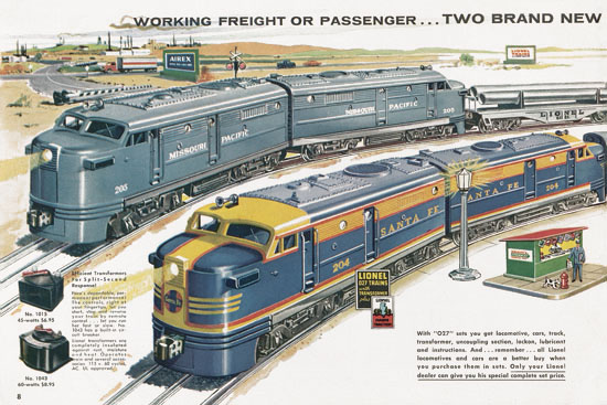 Lionel Consumer catalog 1957