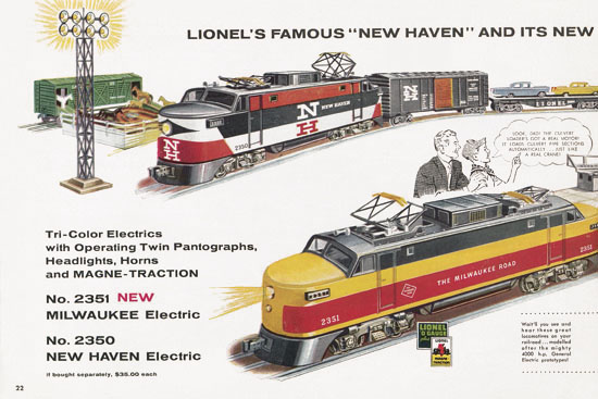 Lionel Consumer catalog 1957