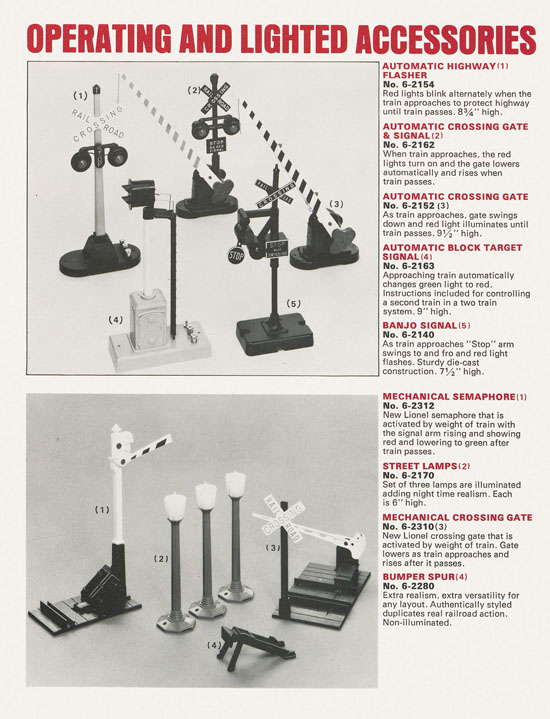 Lionel Brochure 1973