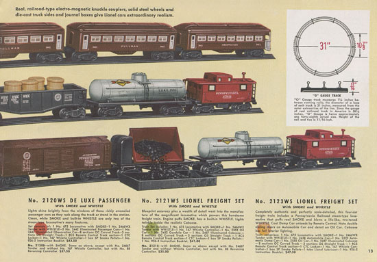 Lionel catalog 1947